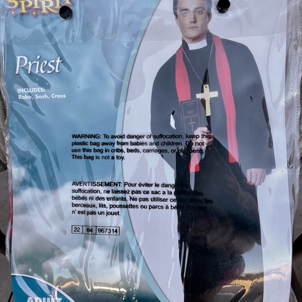Priest Halloween Costume